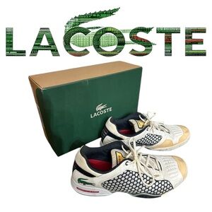 344. 🐊 men’s Lacoste “repel” tennis shoes size 13 pre owned